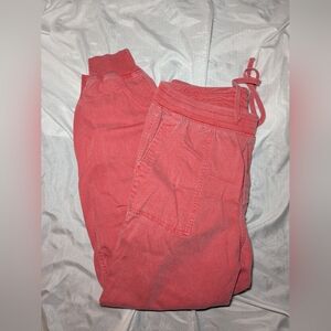 Gap Men's Fire Coral Utility Jogger Pants (2019) Size‎ Large Tall